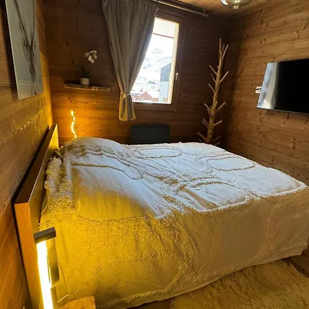 4 Flocons Or, 42 M2, Vue Sur Les Glaciers, Sud Apartamento *